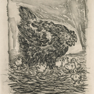 Pablo Picasso La Mere Poule (The Hen) etching
