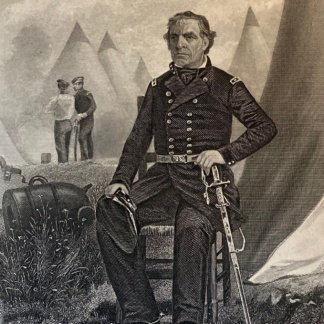 Zachary Taylor Portrait, 1863