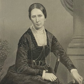 Portrait of Angela Burdett Coutts, 19th Century British Philantropist, 1874