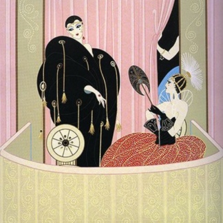 Erte "Loge de Theatre"