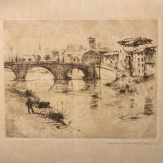 Eduard Winkler Along the banks of the Isar