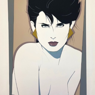 Kristen by Patrick Nagel, 1983