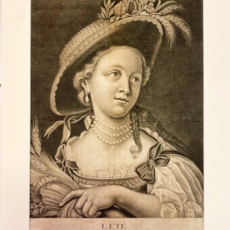 L' ETE by Gottlieb Heiss, 1720